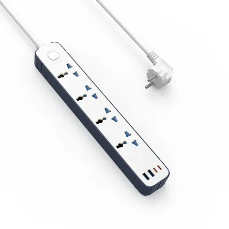 WIWU S007  Çok Fonksiyonlu 20W Çoklu Priz 2xType c -2xUSB - 4x SC