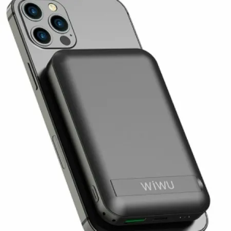 WIWU SC10000mAh MAGNETIC WIRELESS POWERBANK BLACK
